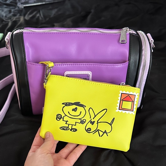 NWOT Loungefly Blues Clues Mailbox Figural Crossbody Bag with Coin Purse - Picture 3 of 11